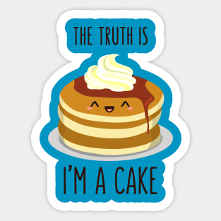 Pancake Dark Sticker